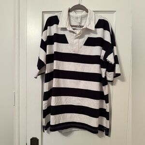 NWT Daily Practice Striped Polo Dress (Anthropologie)
